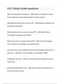 C211 Study GuideQuestions & Answers 2024 &lpar; A&plus; GRADED 100&percnt; VERIFIED&rpar;