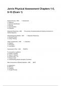 Jarvis Physical Assessment Chapters 1-5, 8-10 (Exam 1) Questions And Answers