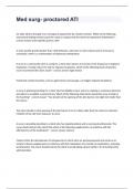 Med surg- proctored ATI questions and answers 2024&sol;2025
