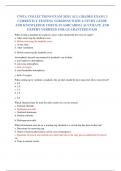 CWEA COLLECTIONS EXAM 2024 &vert; ALL GRADES EXAM &vert; 3 CURRENTLY TESTING VERSIONS WITH A STUDY GUIDE AND KNOWLEDGE CHECK FLASHCARDS &vert; ACCURATE AND EXPERT VERIFIED FOR GUARANTEED PASS