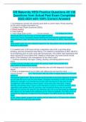 OB Maternity HESI Practice Questions All 100  Questions from Actual Past Exam Completed  2023-2024 with 100&percnt; Correct Answers