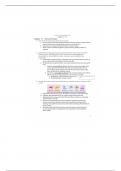 Biol 2221 - Unit 4 learning Objectives summary 