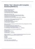 Written Test 1 &lpar;Guam&rpar; with Complete Solutions&lpar;RATED A&rpar;