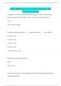 Ohio MPJE Exam set with Questions and Correct Answers