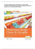 TEST BANK - PHARMACOLOGY CLEAR AND SIMPLE: A GUIDE TO DRUG CLASSIFICATIONS AND DOSAGE CALCULATIONS, 4TH EDITION (WATKINS, 2022), CHAPTER 1-21 | ALL CHAPTERS NEWEST VERSIO