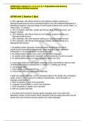 LETRS Unit 1 Session’s 1 ,2, 3, 4, 5, 6, 7, 8 Questions and Answers  (2022/2023) (Verified Answers)