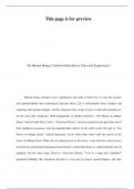English Composition 2 ESSAY: Comparison of Cisneros’s “The House on Mango Street” and Cofer’s “American History"