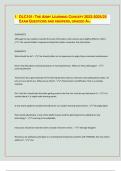 &vert; LATEST EXAM UPDATES&vert; 2024&sol;25 &vert;DLC101&colon; THE ARMY LEARNING CONCEPT 2023-2024&sol;25 EXAM QUESTIONS AND ANSWERS&comma; GRADED A&plus;&period; DIAGNOSTIC