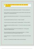 DLC 408 EXAM REVIEW QUESTIONS AND ANSWERS&comma; GRADED A&plus;&sol;&vert; LATEST EXAM UPDATES&vert; 2024&sol;25 &vert;