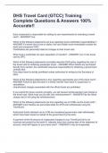 DHS Travel Card &lpar;GTCC&rpar; Training Complete Questions & Answers 100&percnt; Accurate&excl;&excl;