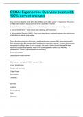 Chapter 1OSHA Ergonomics Overview exam with 100&percnt; correct answers4 SEC Reporting exam questions and answers 2024