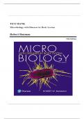 Test Bank for Microbiology with Diseases by Body System&comma; 5th Edition &lpar;Bauman&comma; 2024&rpar;&comma; All Chapters