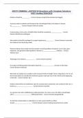 NOCTI CRIMINAL JUSTICE 50 Questions with Complete Solutions 100&percnt; Verified 2024&sol;2025