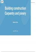 Building construction Carpentry and joinery