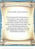 The preamble of the consitution
