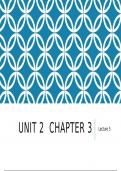 unit 2 Chapter 3