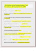100 Citizenship&sol;Naturalization Test  Questions & Answers&sol; rated A&plus;&vert; LATEST EXAM UPDATES&vert; 2024&sol;25 &vert;