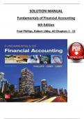 Solution Manual For Fundamentals of Financial Accounting&comma; 6th Edition by Fred Phillips&comma; Robert Libby&comma; Verified Chapters 1 - 13&comma; Complete Newest Version