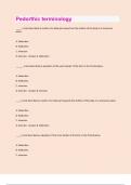 Pedorthic Bundled Exams with complete solution