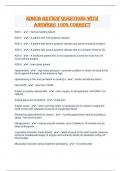 NDHCB Review Questions with Answers 100&percnt; Correct 