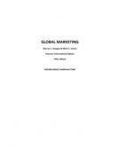Nederlandse samenvatting Global Marketing Warren J. Keegan & Mark C. Green