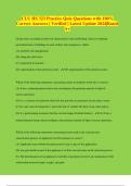 CLU HS 323 Practice Quiz Questions with 100&percnt; Correct Answers &vert; Verified &vert; Latest Update 2024&vert;Rated A&plus;