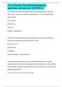 CNA Practice Test 2024 Headmaster questions and answers RATED A&plus;