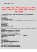 NFPA 1035 FINAL EXAM PREP QUESTIONS AND ANSWERS 2024 WITH 100% CORRECT ANSWERS