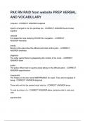 NLN PAX EXAM 