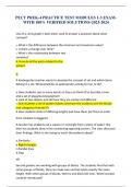 PECT PREK-4 PRACTICE TEST MODULES 1-3 EXAM-WITH 100&percnt; VERIFIED SOLUTIONS-2023-2024