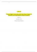 LAW 531  Property Rights, Cybercrime, and Cyber Piracy’s Impact on Domestic and Foreign Business Heriberto Ramirez
