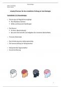 Lernzettel GK NRW - Neurobiologie