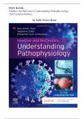 TEST BANK- Huether and McCance's Understanding Pathophysiology 2nd Canadian Edition ( Kelly Power-Kean, Sue E. Huether-2022) All chapters latest edition 2024