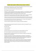 NU664C Study Guide for Midterm Exam Already Verified A&plus; 