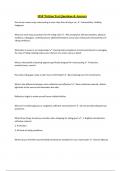 MSF Written Test Questions & Answers 