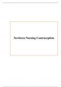 Newborn Nursing Contraception Latest and Updated A+