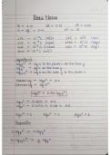 Basic maths formula