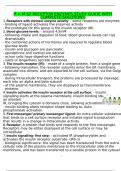   P + M S2 RECEPTOR ENZYMES STUDY GUIDE WITH COMPLETE SOLUTION!!