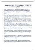 Comprehensive Review for the NCLEX-PN 2023 