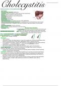 Class notes NUR2034  Medical-Surgical Nursing - E-Book Cholecystitis