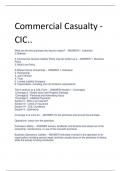 Commercial Casualty - CIC..