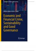 Economic and  Financial Crime,  Sustainability  and Good  Governance by Monica Violeta Achim A+ 