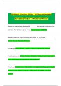 LETRS Unit 1 Sessions 1-8Test &vert; 100&percnt;Correct Answers 2024&sol;2025 &vert; Verified &vert;100&percnt; Correct Answers