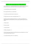 HPHY 323&colon; Final Review GRADED A&plus; 
