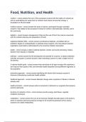 Food&comma; Nutrition&comma; and Health Questions & answers