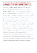 WGU C722 2024 QUESTIONS WITH COMPLETE  ANSWERS ALREADY PASSED AND GRADED A&plus;