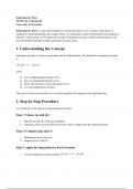 Integration by Parts Math1242 Calculus II: Comphensive exam study guide