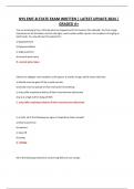 NYS EMT-B STATE EXAM WRITTEN &vert; LATEST UPDATE 2024 &vert;  GRADED A&plus;