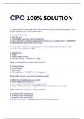 CPO 100% SOLUTION