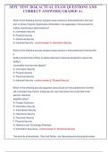 SFPC TEST 2024&vert; ACTUAL EXAM QUESTIONS AND CORRECT ANSWERS&vert; GRADED A&plus;
